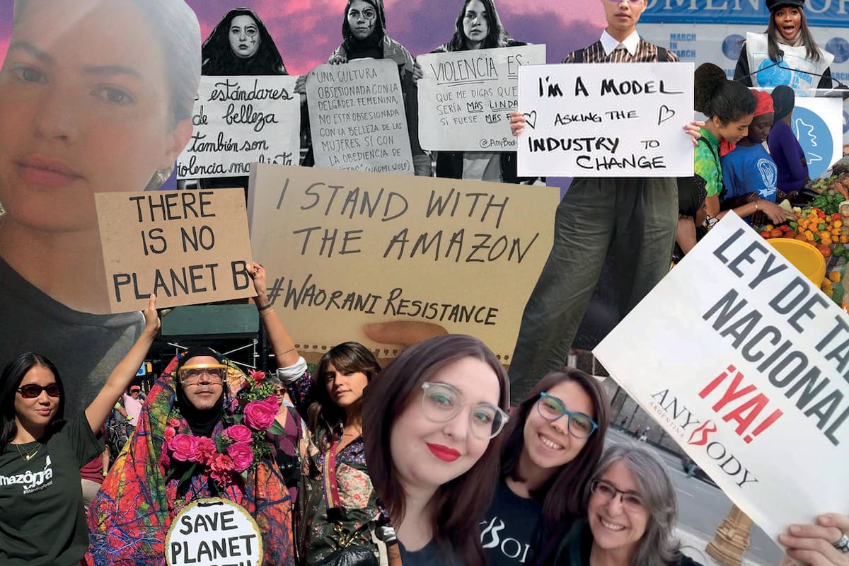 Modelos y activistas