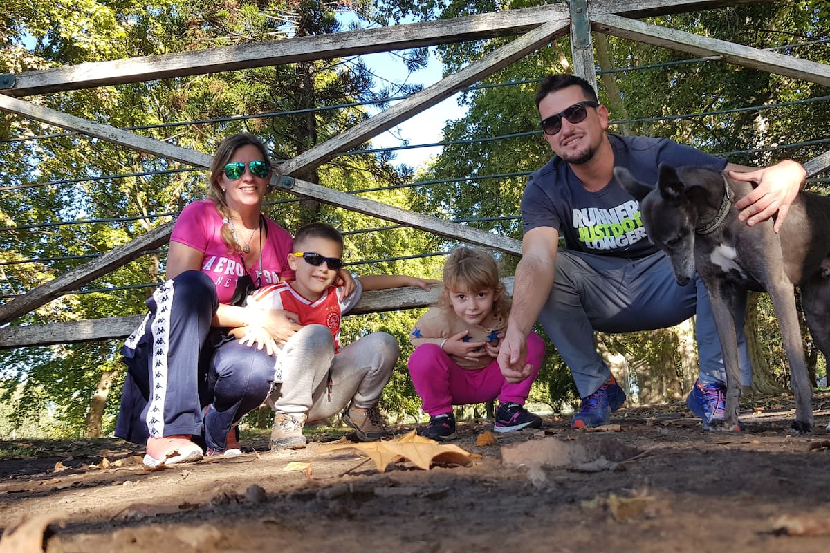 Moe y su familia.