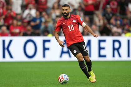 Mohamed Salah, el crack de Egipto que asegura ser un "adicto" al ajedrez (AP Photo/Abbie Parr)