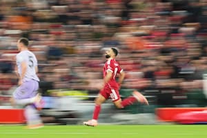 Mohamed Salah en modo supersónico, en la vuelta frente al Brighton
