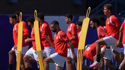Mohamed Salah, figura de la selección de Egipto