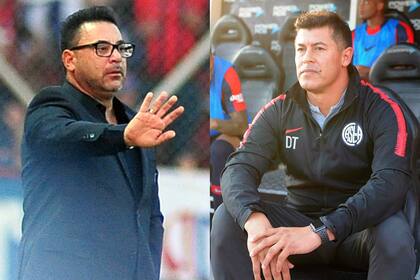 Mohamed y Almirón, en estados opuestos