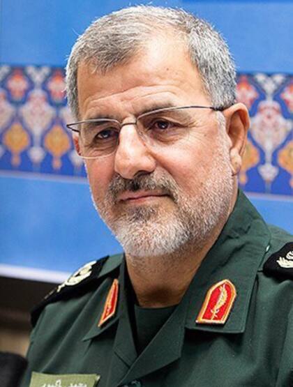 Mohammad Pakpour era Comandante de las fuerzas terrestres del Cuerpo de la Guardia Revolucionaria Islámica (IRGC)
