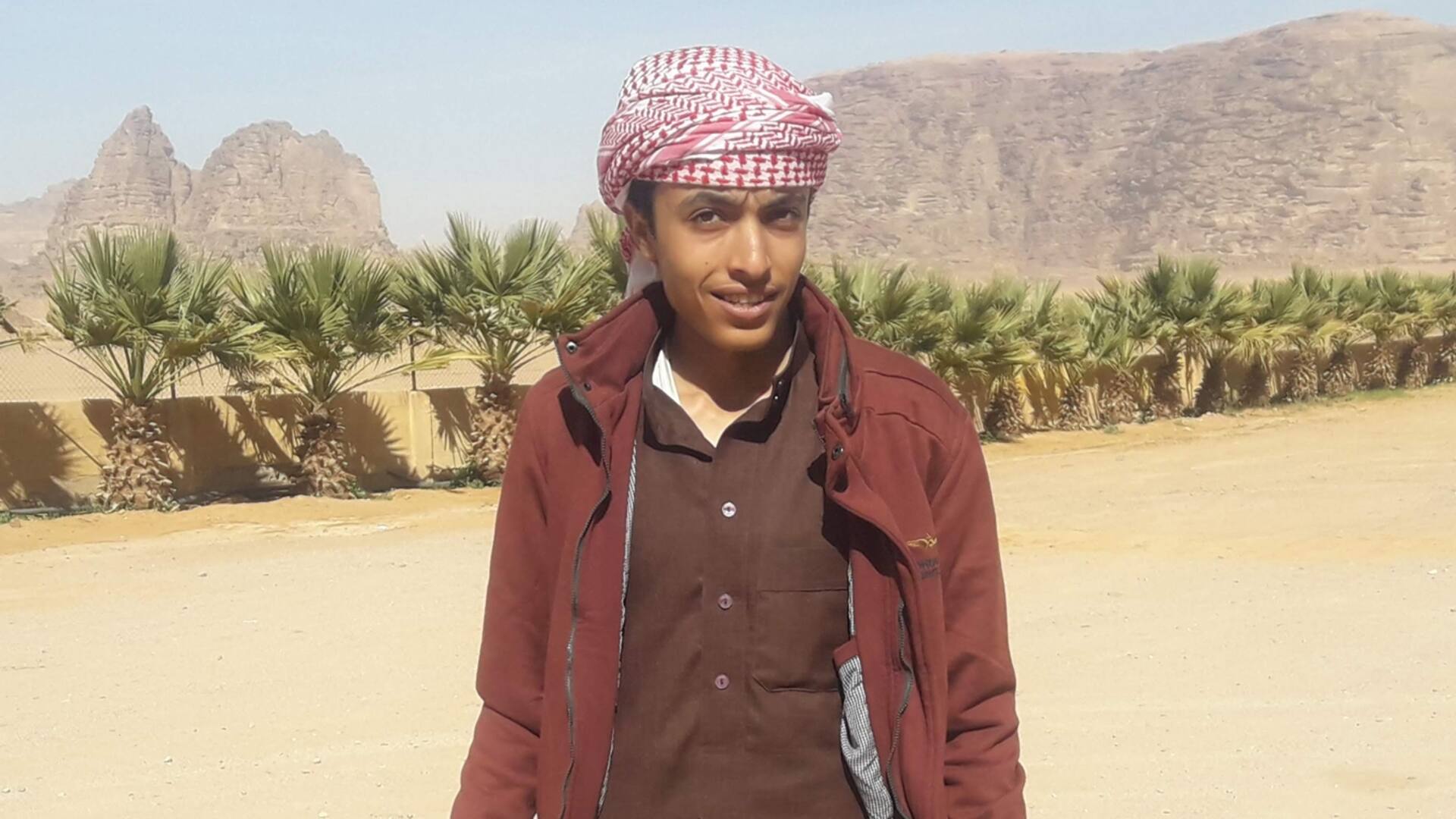 Mohammed tiene 19 años, vive en el desierto de Jordania y participó en el rodaje de Star Wars IX
