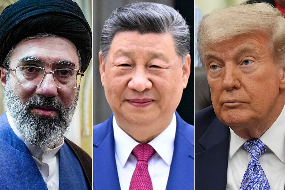 Mojtaba Khamenei, Xi Jinping y Donald Trump