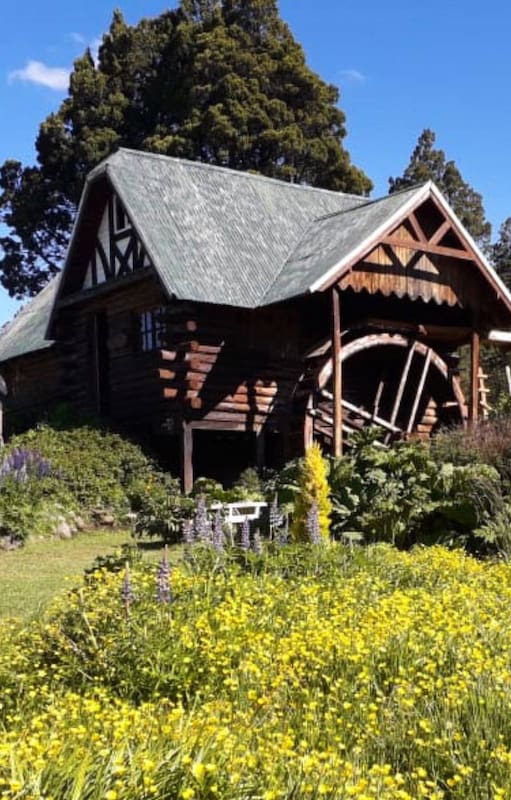 Molino Harinero Nant Fach, que hoy funciona también como un museo donde se conserva el legado de los galeses en Trevelin y en la región