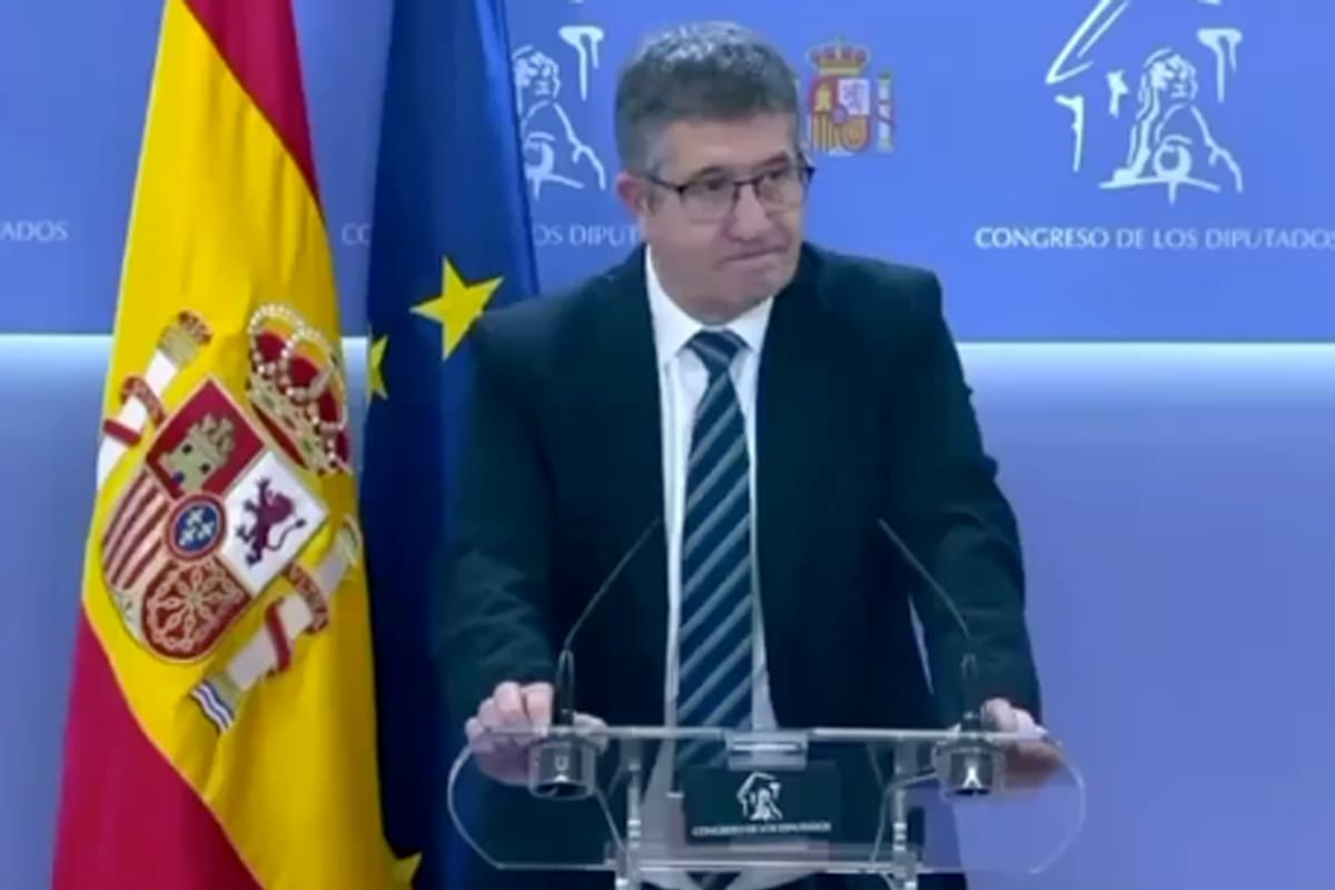Momento incómodo. El vocero del gobierno español se quedó en silencio cuando le preguntaron por los agravios a Milei