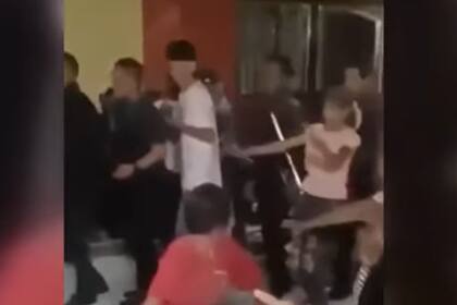 Momentos previos a la masacre que dejó once muertos en México y fue transmitido en vivo