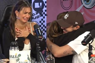 Momi Giardina rompió en llanto al ver que Santi Talledo se tatuó su nombre