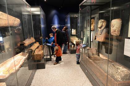Momias en el Bristol Museum