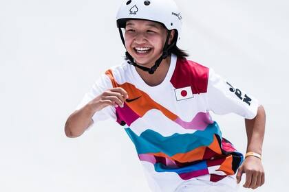 Momiji Nishiya encabezó un podio bastante joven.