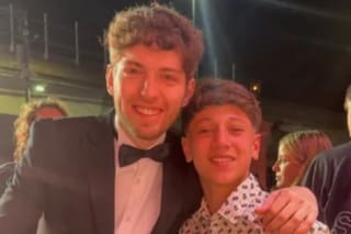Premios Ídolo 2026: el momento en que Momo, el hijo de Jimena Barón, cumplió su sueño de conocer a Davo Xeneize