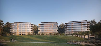 Mon Brava es uno de los pocos proyectos que se encuentra en construcción en la primera línea de esta zona