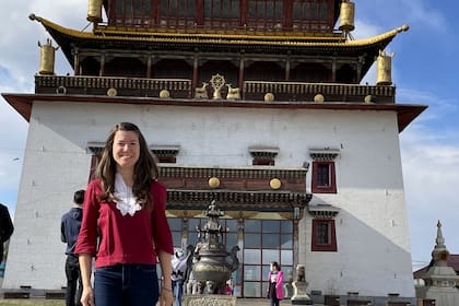 Monasterio budista Gandantegchinlin, Mongolia.