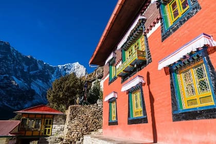 Monasterio Thame en Nepal