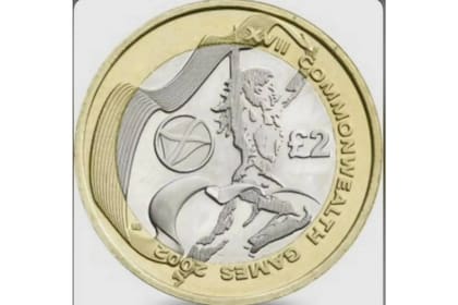 Moneda de 2 dos libras Juegos de la Commonwealth