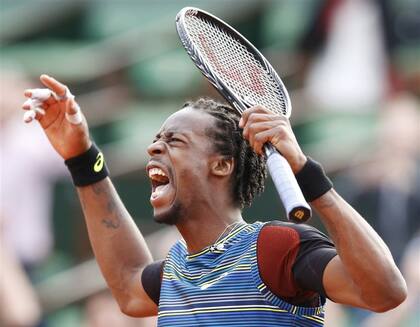 El francés Gael Monfils, un tenista que nunca pasó inadvertido