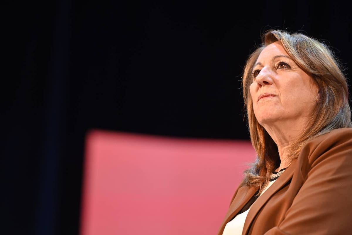 Mónica Fein, precandidata a gobernadora de la lista "Adelante", enfrentará a Pullaro y Losada en las PASO