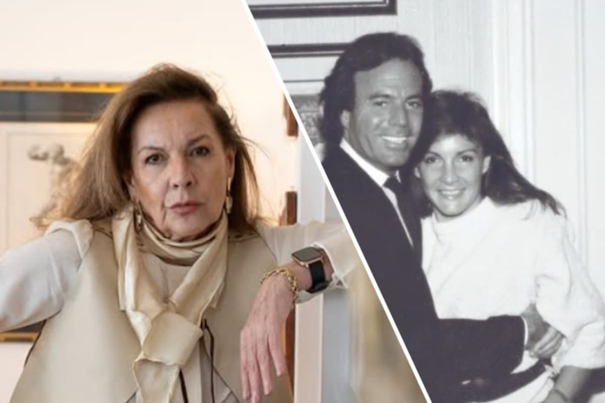 Mónica Gonzaga y Julio Iglesias tuvieron un romance con idas y vueltas, muy comentado, que empezó en los años 70 y se extendió por varios años