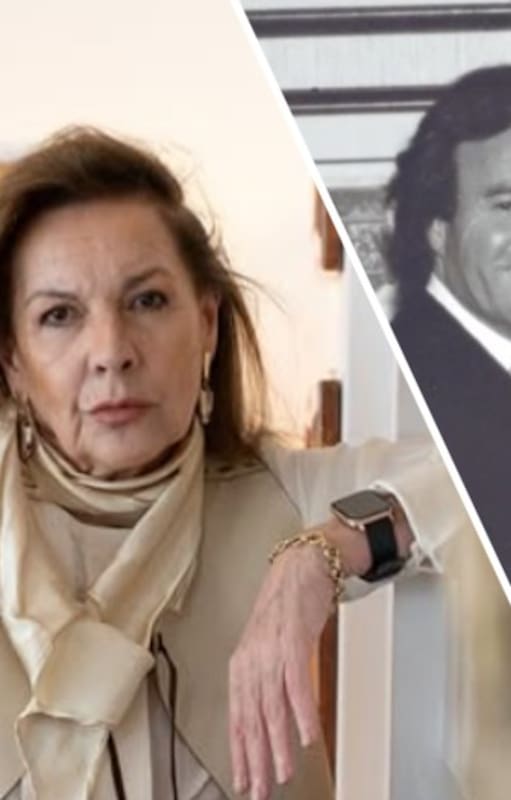 Mónica Gonzaga y Julio Iglesias tuvieron un romance con idas y vueltas, muy comentado, que empezó en los años 70 y se extendió por varios años