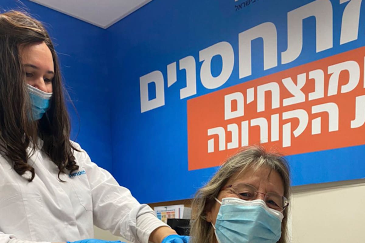 Mónica Rabotnicoff recibió la primera dosis de la vacuna contra el coronavirus el 1 de enero de 2021; "Voy a empezar bien el año", pensó