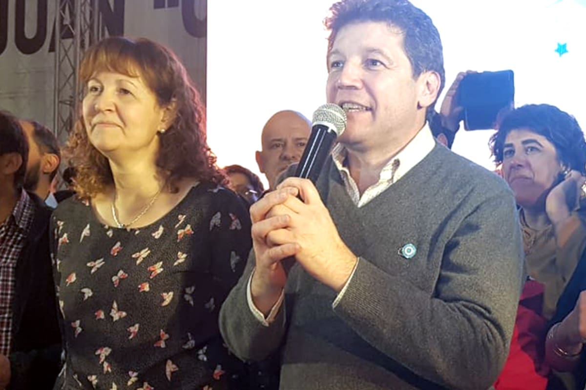 Mónica Urquiza y Gustavo Melella, la fórmula electa