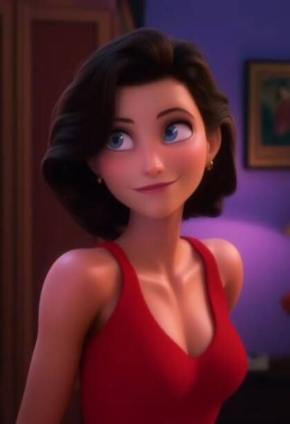 Monica versión Pixar (Captura: @creaition99)