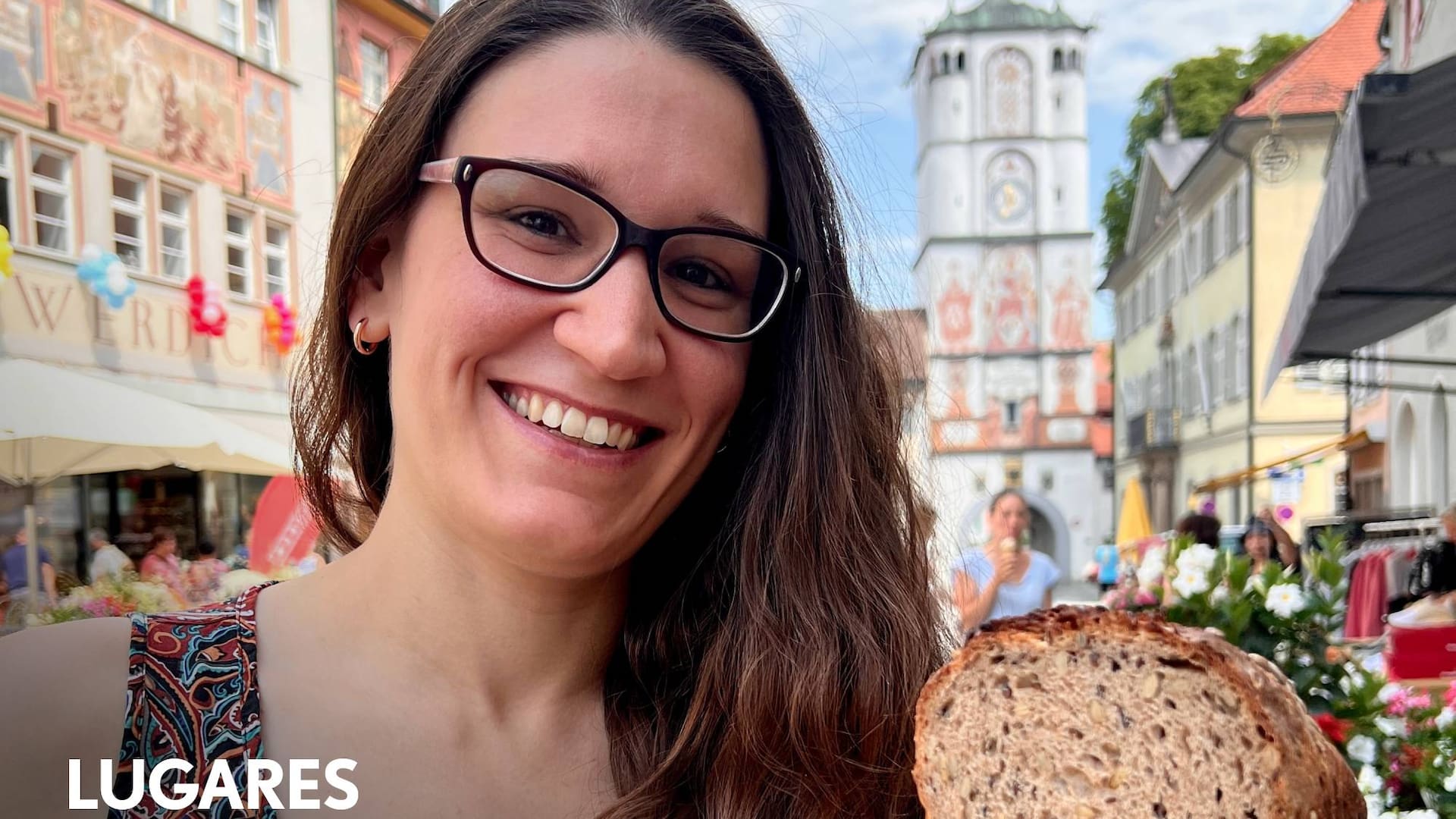 Monika Andrioulo Rottmar, en su pueblo natal, Wangen im Allgäu.