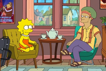 Monk, el nuevo personaje de Los Simpson, es nada menos que el hijo perdido del saxofonista Encías sangrantes Murphy