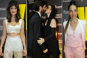 Monna Antonópulos, Julieta Zylberberg y Juana Viale, tres figuras que dijeron presente en la presentación de la serie Yiya