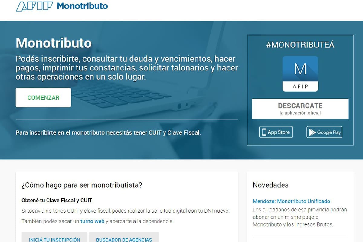 Monotributo: los topes de facturación y los pagos mensuales suben 28,46%; llegan nuevas obligaciones y pago unificado con Ingresos Brutos