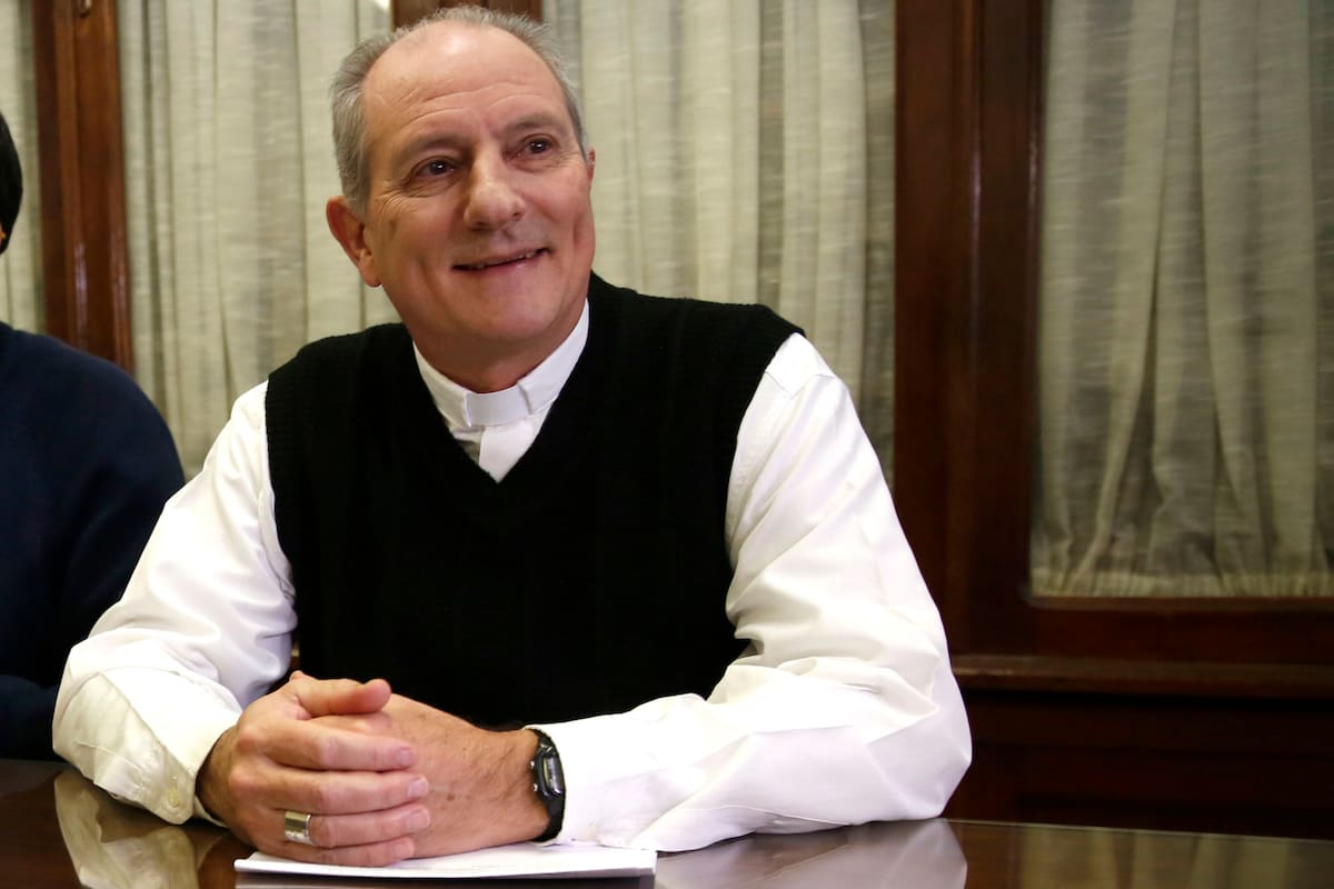 Monseñor Jorge Lugones, obispo de Lomas de Zamora y presidente de la Comisión de Pastoral Social