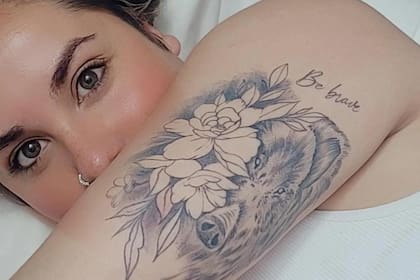 Monserrat Jiménez lleva a José en su piel (Foto gentileza Monserrat Jiménez)