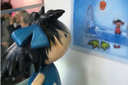 Monstriña entre libros, muestra interactiva en el Espacio Cultural de la Biblioteca del Congreso