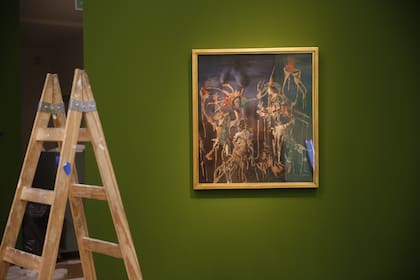 La muestra incluye una obra surrealista previa a la etapa más reconocible de la artista