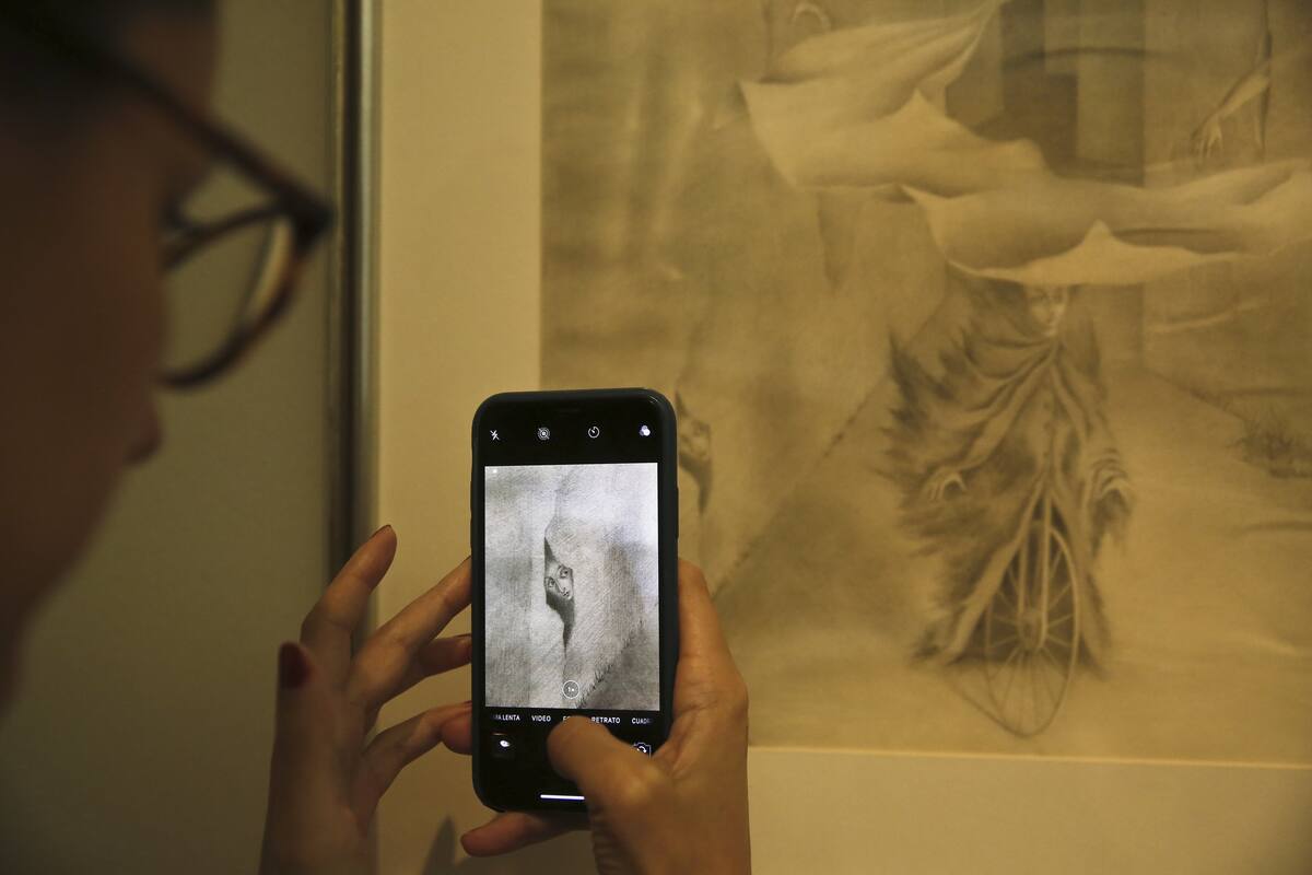 Montaje de la muestra de Remedios Varo en el MALBA