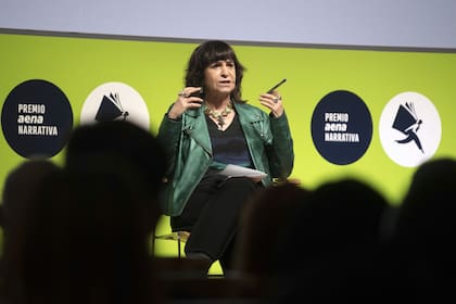 Montero en Madrid, durante la presentación de Premio AENA