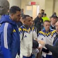 Insólito momento tras la victoria de Boca: el ómnibus xeneize se fue y dejó olvidados a cuatro jugadores