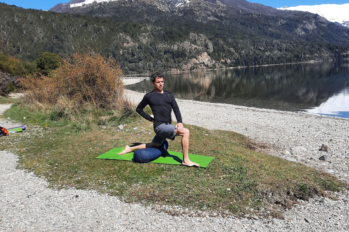 Monti, radicado en Bariloche, invita a revisar la respiración