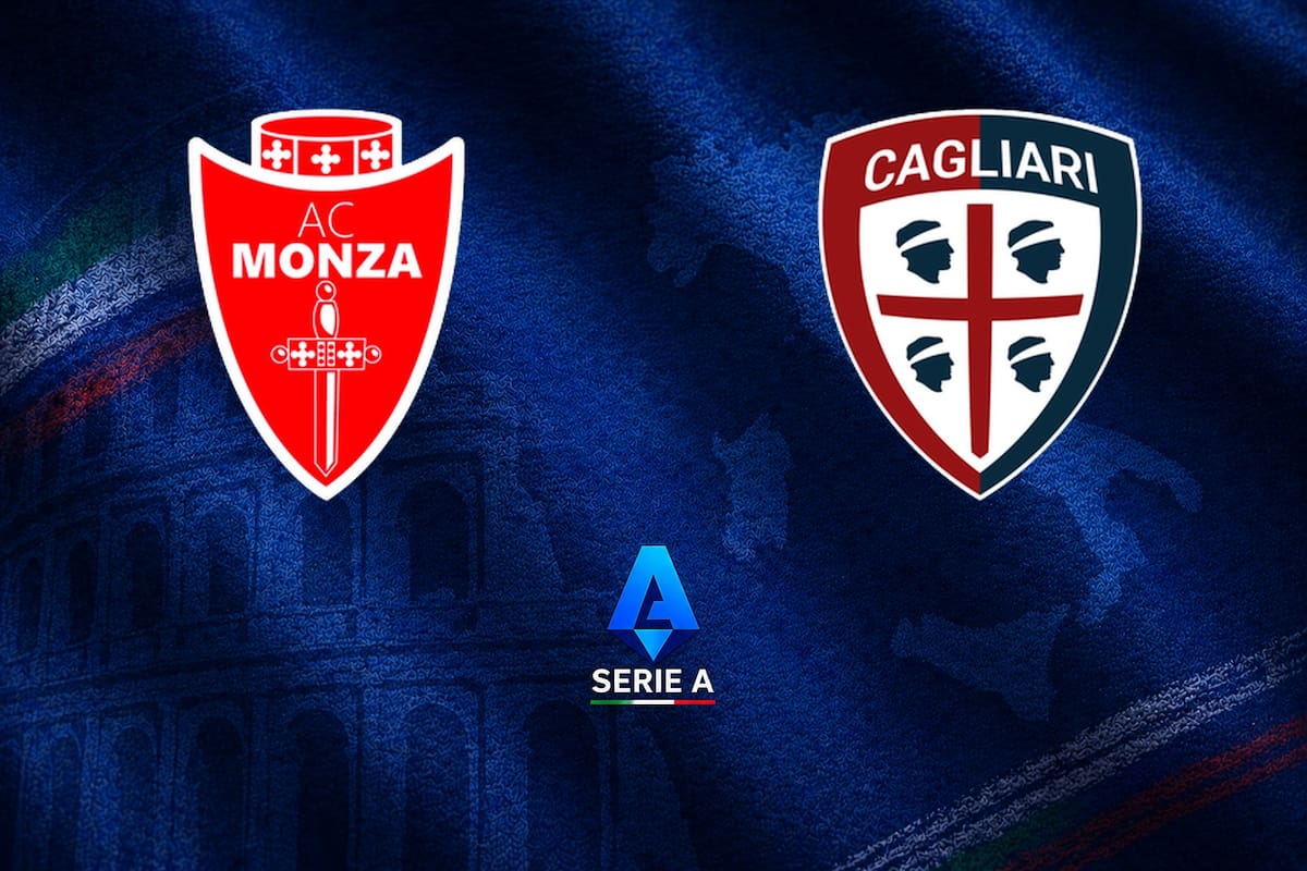 Monza y Cagliari disputaron uno de los encuentros de la jornada del fútbol italiano