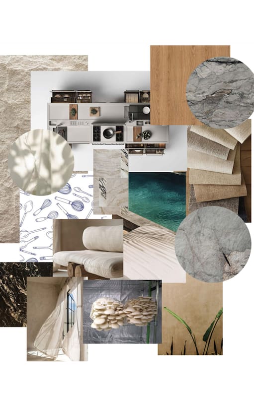 Moodboards de inspiración de Experiencia Living 2026.