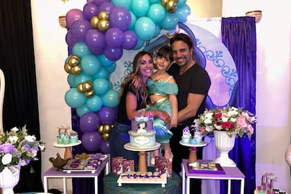 Moorea cumplió 7 años y tuvo un espectacular festejo (Foto Instagram @floppytesouro)