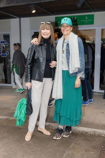 Mora Furtado y su hija Morita Peralta Ramos.