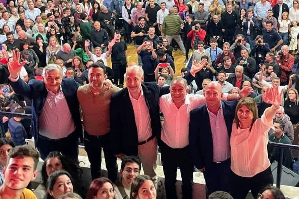 Morales, Rodríguez Larreta y Bullrich acompañaron el lanzamiento de la fórmula de JxC en Córdoba