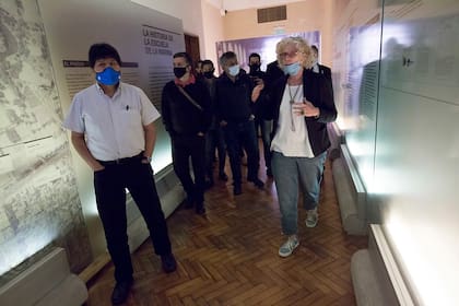 La visita de Evo Morales a la exESMA