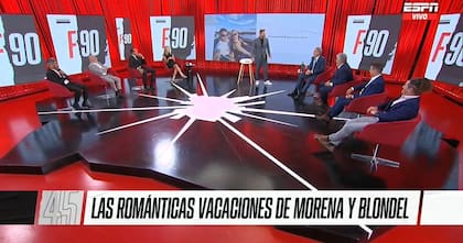 More Beltrán desmintió en vivo que Lucas Blondel haya pagado sus vacaciones
