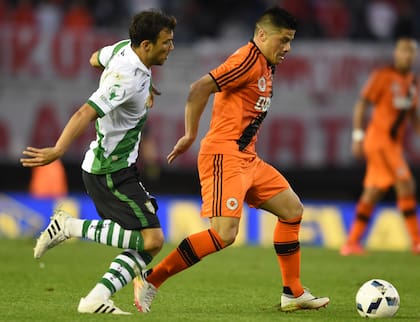 Moreira ante Bertolo, ex River