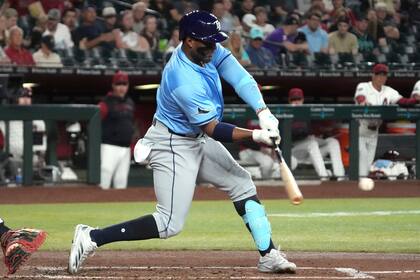 Morel conecta jonrón de dos carreras en la 10ma y Rays remontan para vencer a D-backs