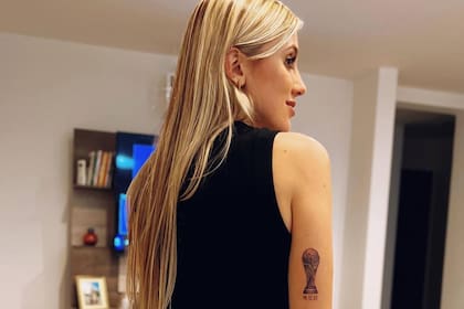 El tatuaje que se hizo Morena Beltrán tras la Copa del Mundo