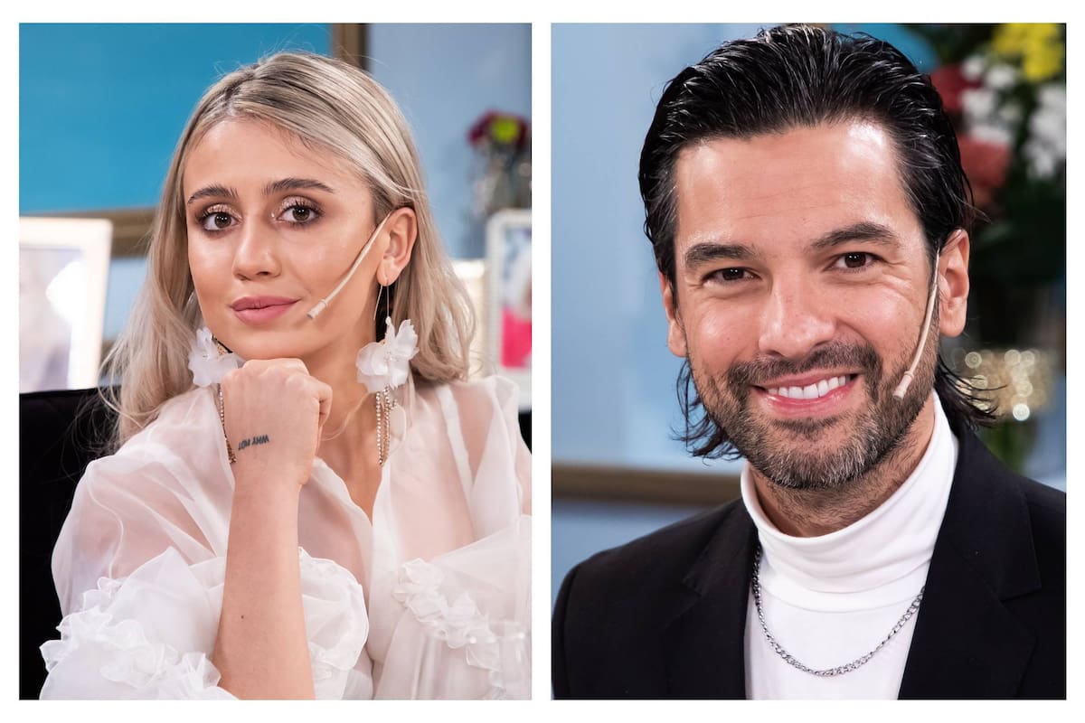 Morena Beltràn y "Chino" Leunis dejaron sus definiciones sobre Diego Maradona